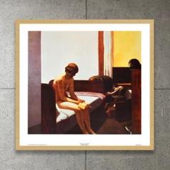 【特別訳あり特価】 額装品/Hotel メルカリ - ホッパー/ポスター 1931/エドワード Room 額縁