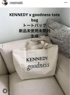 goodness × kennedy magazine コラボ　トートバッグ goodness × kennedy magazine コラボトートバッグ