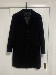 アーバンリサーチ チェスターコート 黒 オシャレ