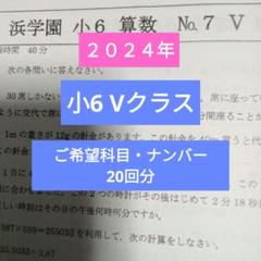 no22503103_【浜学園】小6国語　復習テスト・年間フルセット　おまけ付！ 浜学園 小6 復習テスト Vクラス 算数 国語 理科 1年分 2023年度