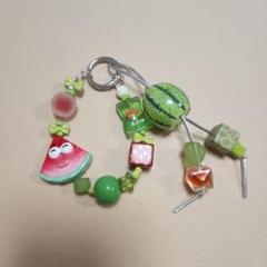 スイカデザイン 携帯ストラップ
