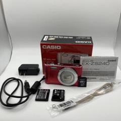CASIO EXILIM EX-ZS240 レッド SDカード付き