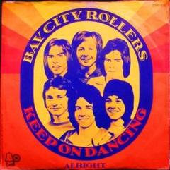 3【希少デザイン/Bay City Rollers ドイツ原盤 45】70年代