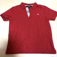 バーバリーポロシャツ 120 Tシャツ　半袖　赤