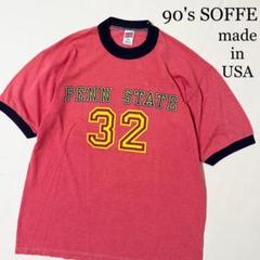 90's SOFFE USA製 リンガーTシャツ Lサイズ PENN STATE