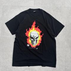 90s MARVEL アメコミ ゴーストライダー ムービーT 古着 ビンテージ
