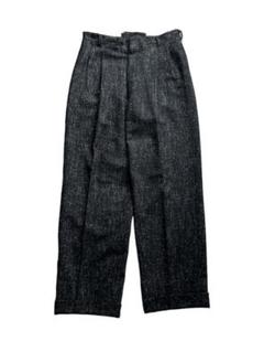⚫️ウールスラックス　50s 60s カスリ柄　古着　メンズ　レディース　レア 50s カスリ柄 スラックス | 707