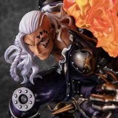 ム*ー様 ワンピース　POP 火炎のキング 輸送箱未開封　最安値 2025年最新】火災のキングフィギュアの人気アイテム - メルカリ