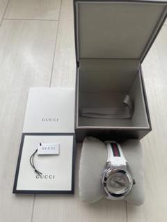 最終価格　超美品　GUCCI　グッチ　ラバーベルト　バングル　腕時計 3,000円OFFクーポン配布中！】グッチ GUCCI 腕時計 SYNC ラバー