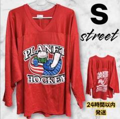 【Sサイズ】PLANET HOCKEY プラネットホッケー ゲームシャツ レッド