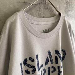 古着 アイランド アメリカ輸入 プリント Tシャツ 半袖 XLサイズ 英文字