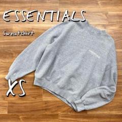 ESSENTIALSエッセンシャルズ ロゴプリントスウェットシャツXS