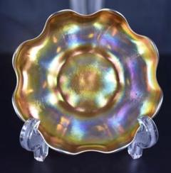 【大銘品】ティファニースタジオ LOUIS C. TIFFANY 皿 プレート 大銘品】ティファニースタジオ LOUIS C. TIFFANY 皿 プレート