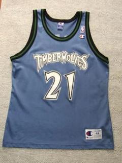 専用 NBA ケビン・ガーネット GARNETT #21 ウルブス