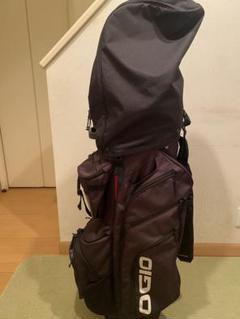 OGIO　キャディバッグ　カモフラ　スタンド式　14分割　4点固定　ポーチ付き オジオ スタンド式キャディバッグ 迷彩柄