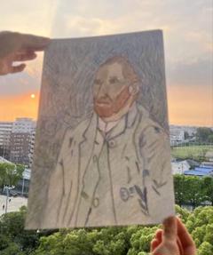 ブルージュ井上しげひろ作油絵