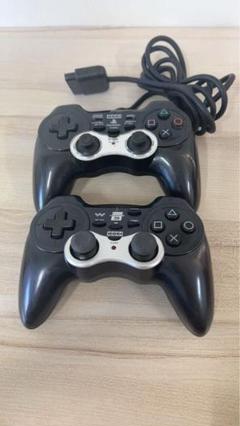 PS2 有線・無線コントローラー 2個セット ブランド:【HORI】ホリ