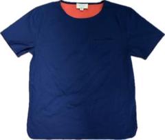 【正規品⭐︎美品⭐︎Maison Kitsune 】Tシャツ S ネイビー 2025年最新】Maison kitsune tシャツ ネイビーの人気アイテム