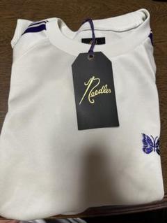 Needles ホワイト パープル　スウェット
