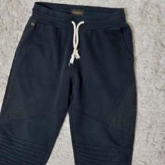Scotch&soda スウェットパンツ ロゴプレート S 古着 ブラックのサムネイル