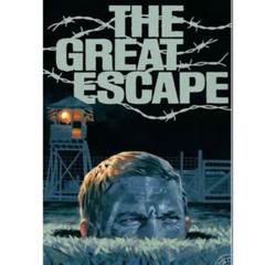 値下！突撃隊　US版オリジナルポスター　スティーブ・マックイーン Yahoo!オークション - ポスター『大脱走』The Great Escape