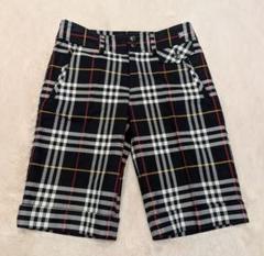 美品　バーバリーロンドン　ノバチェック　ショートパンツ BURBERRY - バーバリー ノバチェックニットハーフパンツ