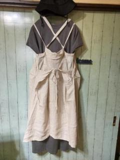 本底値♪　未使用　リネン　サイド＆後がデザイナーズ魂OP　プロフから全品見てね♪