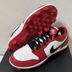 Jordan 1 RETRO MCS LOW 白×赤 27.5cm スパイク