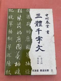 【大正10年発行】三體千字文 中村春堂 書 東京 辰文館 大正10年発行】三體千字文 中村春堂 書 東京 辰文
