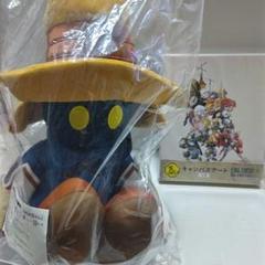FF9 発売記念くじ　A賞　ビビ　ぬいぐるみ　ラストワン賞　キャンパスボード FF9』25周年記念くじ、7月7日より順次発売。A賞はビビの