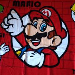 【非売品・未使用】スーパーマリオ キャラクター大集合バスタオル70×140cm