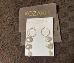 夏にぴったり！定価9900円！ピアス　パール　コザフ