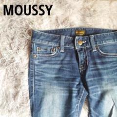 MOUSSY スキニーデニム ダークブルー 2008年製