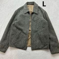 ポロバイラルフローレン　希少　リバーシブル　ヘリンボーン柄ジャケット　L 美品 ポロバイラルフローレン希少リバーシブルヘリンボーン柄