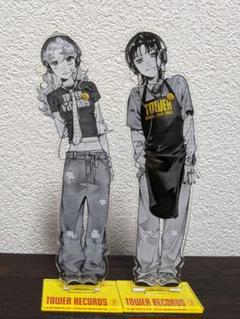 アクリルスタンド　2種類　気になってる人が男じゃなかった　タワーレコードカフェ Amazon.co.jp: 気になってる人が男じゃなかった×TOWER RECORDS