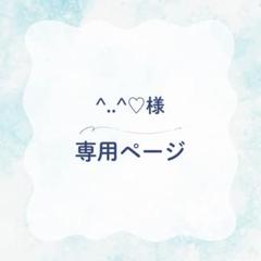 ♡A氏様♡専用ページ♡ ♡さま 専用ページ - メルカリ