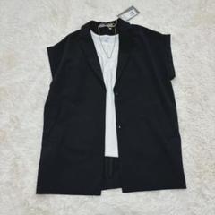 タグ付美品✨ アンナケリー バルーン ジレ ブラック ベスト タグ付美品✨ アンナケリー バルーン ジレ ブラック ベスト