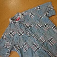Supreme シュプリーム 半袖シャツ チェック柄 シャツ メンズ L