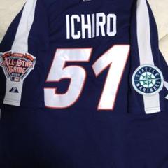 AUTHENTICmajestic イチローオールスター ユニフォーム 2002 AUTHENTICmajestic イチローオールスター ユニフォーム 2002