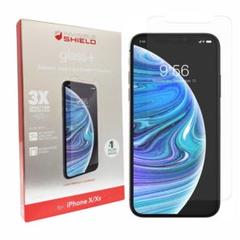 iPhone XS/X用HD強化ガラス 耐衝撃　指紋保護　フィルム　プロテクタ