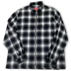 Supreme Shadow Plaid Flannel zip up XLのサムネイル