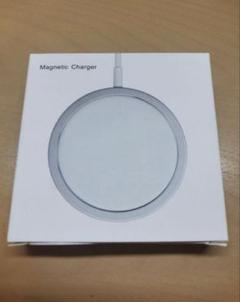 ワイヤレス&Magsaf充電器 マグネット式 最大15W出力 QI