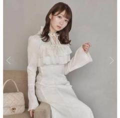 ロゼミューズ Rose Muse chiffon pleated dress Rose Muse Chiffon pleated dress pink - メルカリ