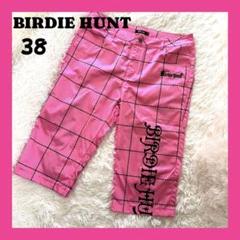 【BIRDIE HUNT】バーディーハント　刺繍入り　ゴルフ　ハーフパンツ 38