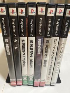 PS2ソフト8本セット　真・三国無双4猛将伝ほか