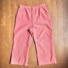 90's vintage ハンドメイド　柄クロップドパンツ　ワイド