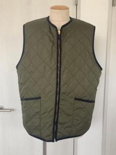 美品フリークスストア別注Barbour カーキベスト 40｜ジャンパー