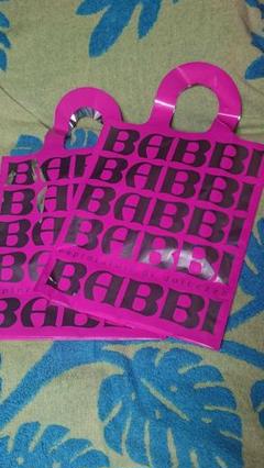BABBI ビニールのショッパー2枚