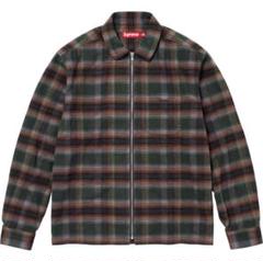 Supreme Shadow Plaid Flannel ZipUp Shirtのサムネイル