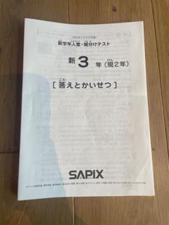 2025年最新】sapix 1年生 テストの人気アイテム - メルカリ